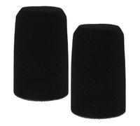 Gadpiparty Protector de Micrófono Parabrisas de Esponja 2 Piezas Compatible con Shure Sm7db, Funda con Reducción de Ruido para Karaoke, Conciertos y Grabaciones Profesionales