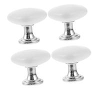 Gadpiparty Pulsador para Inodoro Forma de Corazón Accesorios de Baño Ajustable para Todo Tipo de Inodoros Fácil Presión y Uso Herramienta Auxiliar Baño 4 Piezas