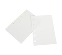 Gadpiparty Recambio para Agenda M5 45 Hojas en Blanco, Papel Suelto para Carpetas de 5 Agujeros, Adecuado para Organización y Planificación de Estudios