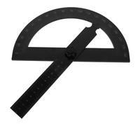 Gadpiparty Regla de Ángulo Semicircular para Carpintería Herramienta de Medición de Ángulos y Duradera para Diseño Arquitectónico y Medición de Accesorios para de Banco