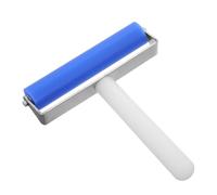 Gadpiparty Rodillo manual de silicona para teléfonos celulares, protector de pantalla contra arañazos, color azul, compatibilidad universal, fácil mantenimiento, rodillo de costura para papel pintado