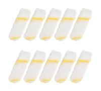 Gadpiparty Rodillos de Pintura de 4 Pulgadas, 10 Piezas Fundas de Rodillo de Poliéster sin Mango, Cubiertas para Pintar Paredes y Muebles, Herramientas para Reparación del Hogar, Suministros