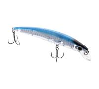 Gadpiparty Señuelo de Pesca Artificial Biónico Azul de 12cm Simulación 3D y Gancho para Pesca en Agua Salada y Viajes