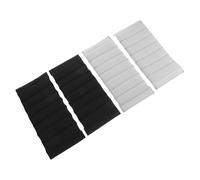 Gadpiparty Separadores Acolchados para Bolsa de Cámara 4 Piezas, Divisores Versátiles y Amortiguadores de Tela para Protección de Lentes y Cuerpos de Cámara en Fotografía
