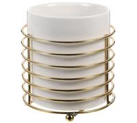 Gadpiparty Soporte de Cerámica para Utensilios de Cocina y Cubiertos, Organizador Elegante para Palillos y Cucharas, Caja Funcional para Encimera de Cocina Moderna