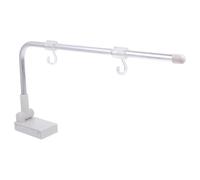 Gadpiparty Soporte Magnético para Letreros de 816 Pulgadas Base en L de 90 Grados Barra Acrílica Transparente y Soporte de Base Magnética Blanca para Exhibición Profesional