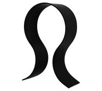 Gadpiparty Soporte para Auriculares de Escritorio Acrílico Negro Estante para Guardar Auriculares Supraurales Expositor Compacto para Oficina Hogar y Sala de Juegos