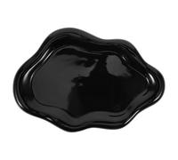 Gadpiparty Soporte para Cucharas de Cerámica Forma de Nube, Bandeja Compacta Reutilizable para Utensilios de Cocina, Diseño Elegante y Fácil de Almacenar