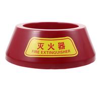 Gadpiparty Soporte para Extintor de Incendios de Plástico, Base para Extintor de Polvo de 3-5 Kg, Soporte de Suelo Resistente y Estable, Adecuado para Seguridad Doméstica y Uso en Cocina