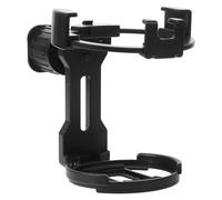 Gadpiparty Soporte plegable para rejilla de ventilación de coche y soporte para teléfono hecho de material ABS resistente, sostiene de forma segura tazas y teléfonos para uso en vehículos y conducción