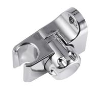 Gadpiparty Soporte Regulable para Cabezal de Ducha de Baño Soporte Ajustable para Alcachofa Montaje de Pared Duradero para Accesorios de Ducha Compatible Mayoría de Cabezales Color Plata