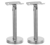 Gadpiparty Soportes Ajustables para Pasamanos de Escalera de Acero Inoxidable 112 X 5 CM Soporte Fijo de Pared para Barandillas Herrajes Modernos para Montaje Seguro en Interiores