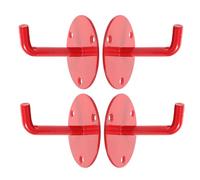 Gadpiparty Soportes de Pared para Extintores de Incendios de Hierro Resistente Gancho para Extintores Co2 de 2-9 Kg Paquete de 4 Piezas para Montaje Seguro en Hogares Oficinas E