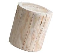 Gadpiparty Taburete de Madera Natural Multifuncional Pequeño y Compacto para Cambiar Zapatos Mesita de Noche y Descanso Diseño Elegante y Duradero Altura para Hogar y Decoración