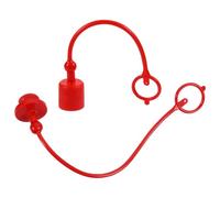 Gadpiparty Tapas Antipolvo Hidráulicas de PVC para Conectores Rápidos Npt 3/8 2 Sets Protección contra Suciedad para Acopladores Hidráulicos Industriales