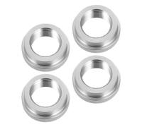 Gadpiparty Tapón de Soldadura de Aluminio Npt Hembra 3/8 | Rosca 3/8-18 Npt, Compatible Mig y Tig, Acabado Plata, para Depósitos y Colectores