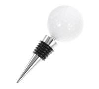 Gadpiparty Tapón de Vino de Aleación Forma de Bola de Golf, Sellador Reutilizable para Cocina y Eventos Sociales, Libre de Óxido