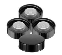 Gadpiparty Tapones de Rosca Cónicos de Polietileno para Botellas y Jarras 4 Unidades Cierre Hermético para Elaboración de Vino