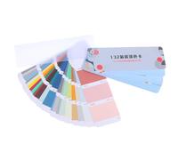 Gadpiparty Tarjeta de Comparación de Pintura Colores Metálicos Estándar Muestra de Recubrimiento Resistente para Proyectos Industriales Construcción y Automoción Herramienta Portátil para