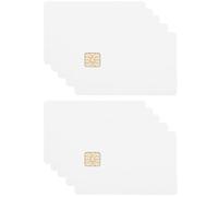 Gadpiparty Tarjetas Ic de Color Blanco Material Pvc y Cobre 20 16k para Sistema de Control de Acceso para Aplicaciones Automotrices Transferencia Rápida de Datos
