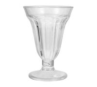 Gadpiparty Tazón Transparente de Postre y Helado PC 250ml para Mesa | Pie Clásico Contemporáneo, Presentación Elegante, Apto para Bebidas y Yogur, Boda y Decoración Dulce