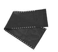 Gadpiparty Tela Transpirable para Reposición de Tela de Tumbona Resistente y Ligera para Muebles de Patio y Jardín Funda de Repuesto Negra para Silla Lounge