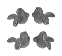 Gadpiparty Utensilios de Cocina Fácil Cuidado Juego de 4 de Hierro en Forma de Pájaro D e Hierro Apto Mayoría de Utensilios, Adecuado para Cocinar y Dietas Veganas