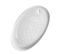 Gadpiparty Vaporera de Pescado Práctica de Pp para Microondas, Plato al Vapor Tapa, Gran Capacidad y Diseño Ecológico para Uso en Casa