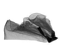 Gadpiparty Velo de Novia para Mascotas Pequeño Color Negro Lazo, Accesorio para Boda y Fiesta para Perros y Gatos, Tocado de Horquilla para Disfraz y Fotografía