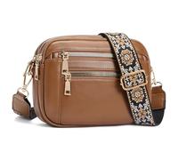 GAEKEAO Bolso Bandolera Mujer Mediano Bolsos para Universitarias, Cuero Artificial Shopper Bolsos con Correa Ancha Ajustable Bolsos de Mano