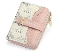 GAEKEAO Cartera Mujer Pequeña, Monedero Mujer con Bloqueo RFID, Billetera con Cremallera Bolsillo Monedero Slim Tarjetero