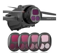 Gaekol Juego de filtros ND para DJI Mavic 4 Pro, 4 unidades de filtros ND8/16/32/64 Mavic 4 Pro Drone Multifunción, kit de filtro de lente multi-revestido, cristal óptico HD y marco de aluminio