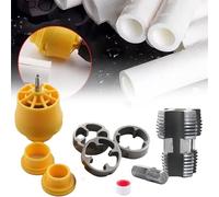 GAENZA Kit Roscador De Tubos De PVC Compatible con Taladro Eléctrico con Varios Tamaños De Matrices, Herramienta Roscadora De PVC para Taladro Eléctrico, Herramienta Roscadora para Taladro Eléctrico