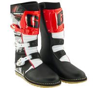 Gaerne Balance Classic Botas de moto, negro-rojo, tamaño 39 para Hombres