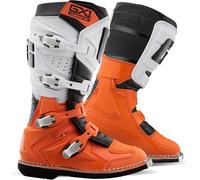 Gaerne GX-1 Goodyear Botas de motocross, blanco-naranja, tamaño 44 para Hombres