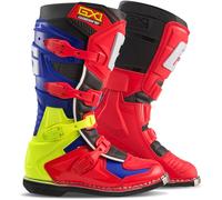 Gaerne GX-1 Goodyear Botas de motocross, rojo/neón amarillo, Talla 42