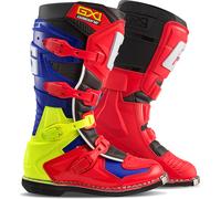 Gaerne GX-1 Goodyear Multi, botas 48 EU female Rojo/Azul/Amarillo
