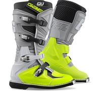 Gaerne GX-J Botas de Motocross para Niños, gris-amarillo, tamaño 35