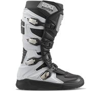 Gaerne GX1 Evo Botas de motocross, Blanco/negro/gris, Talla 47