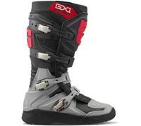 Gaerne GX1 Evo Botas de motocross, gris/rojo, Talla 48