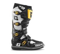 Gaerne SG-12 Stivali da motocross, nero/bianco/oro, 47