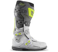 Gaerne SG-22 Botas de motocross, Gris/Blanco, Talla 47
