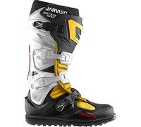 Gaerne SG-22 Jarvis 50th Anniversary LE S25, botas 43 EU male Negro/Blanco/Oro