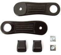 Gaerne SG10 PU Juego de correas de cierre, negro, tamaño 40 para Hombres