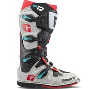 Gaerne SG12 Botas de motocross, negro/gris/rojo, Talla 47