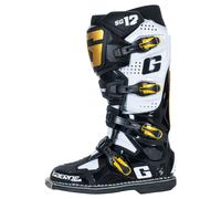 gaerne SG12 BOTAS Negro/Blanco/Dorado 44 unisex
