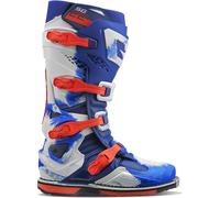 Gaerne SG22 Botas de motocross, Azul/Blanco/Rojo, Talla 43