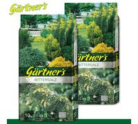 Gärtner’s 2 x 10 kg Sal de Epsom para Coníferas Nadelbaum Tanne Fichte