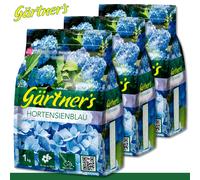 Gärtner’s 3 x 1 kg Hortensienblau: Conserva Color y Floración, Abono Granulado