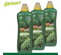 Gärtner’s 3 x 1 L Abono para Boj con Oligoelementos, Acción Lenta